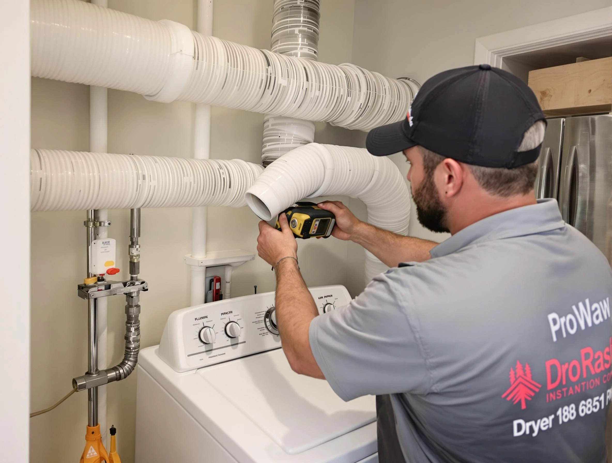 Professional dryer vent hose installation by Cave Creek Dryer Vent Cleaning in Cave Creek